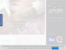 Tablet Screenshot of dimensionebeauty.com